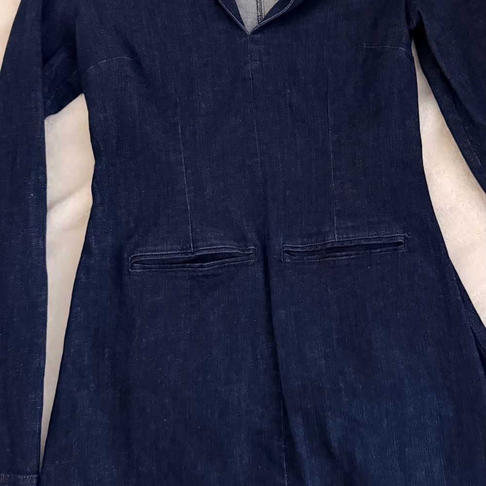 Dark Blue Denim dress Djerf Avenue